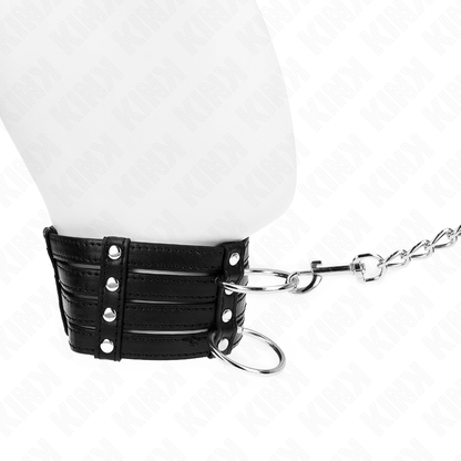 KINK - NÁHRDELNÍK S PÁSKEM 65 CM, NASTAVITELNÝ STYL 35-51 CM X 7 CM