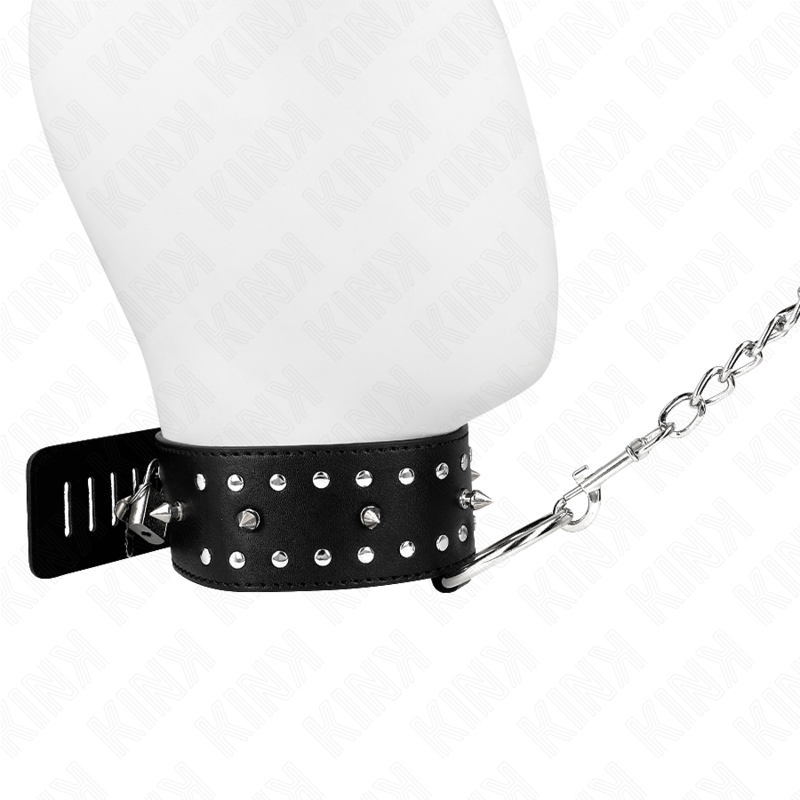 KINK - NÁHRDELNÍK S VODÍTKEM 65 CM SE STŘÍBRNÝMI PĚNAMI MODEL 1 NASTAVITELNÝ 36-43 CM X 5 CM