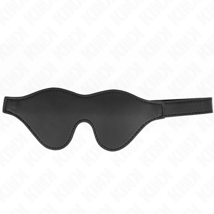 KINK - KOŽENKOVÝ OBVAZ 20 x 8 CM SE ZAPÍNÁNÍM NA SUCHÝ ZIP, NASTAVITELNÝ 17-21 CM