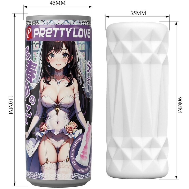PRETTY LOVE - MUŽSKÝ MASTURBÁTOR, MODEL 2