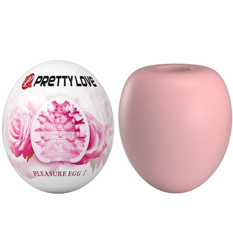 PRETTY LOVE - MUŽSKÝ MASTURBÁTOR VAJÍČKO RŮŽOVÝ