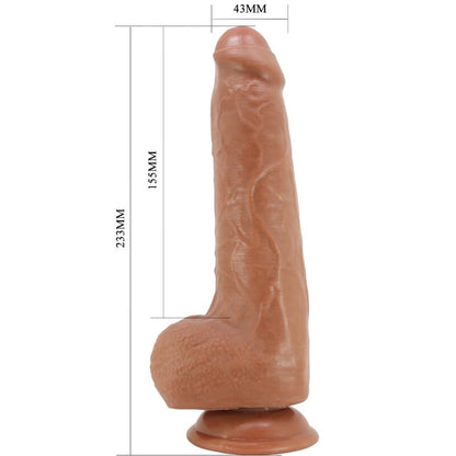 PRETTY LOVE - DRACO REALISTICKÉ DILDO 23 CM MODEL 2 FLESH