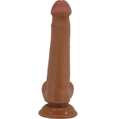 PRETTY LOVE - VYSOKÉ REALISTICKÉ DILDO 22 CM HNĚDÉ