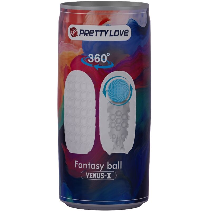 PRETTY LOVE - MUŽSKÝ MASTURBÁTOR VENUS X MODEL 2 BÍLÝ