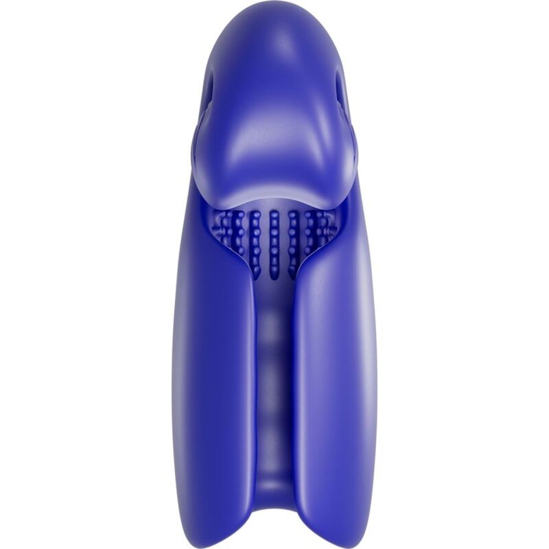 SNAIL VIBE - EVO PRO NĚJ PÁNSKÝ MASTURBÁTOR S VYSOUVACÍM ROLÁČKEM TMAVĚ MODRÝ