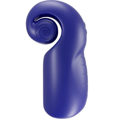 SNAIL VIBE - EVO PRO NĚJ PÁNSKÝ MASTURBÁTOR S VYSOUVACÍM ROLÁČKEM TMAVĚ MODRÝ