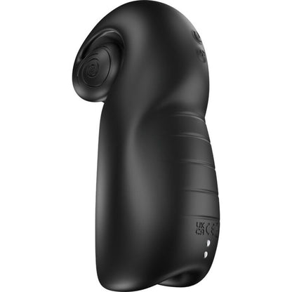 SNAIL VIBE - EVO PRO NĚJ PÁNSKÝ MASTURBÁTOR S VYSUVNÝM ROLÁČKEM, ČERNÁ