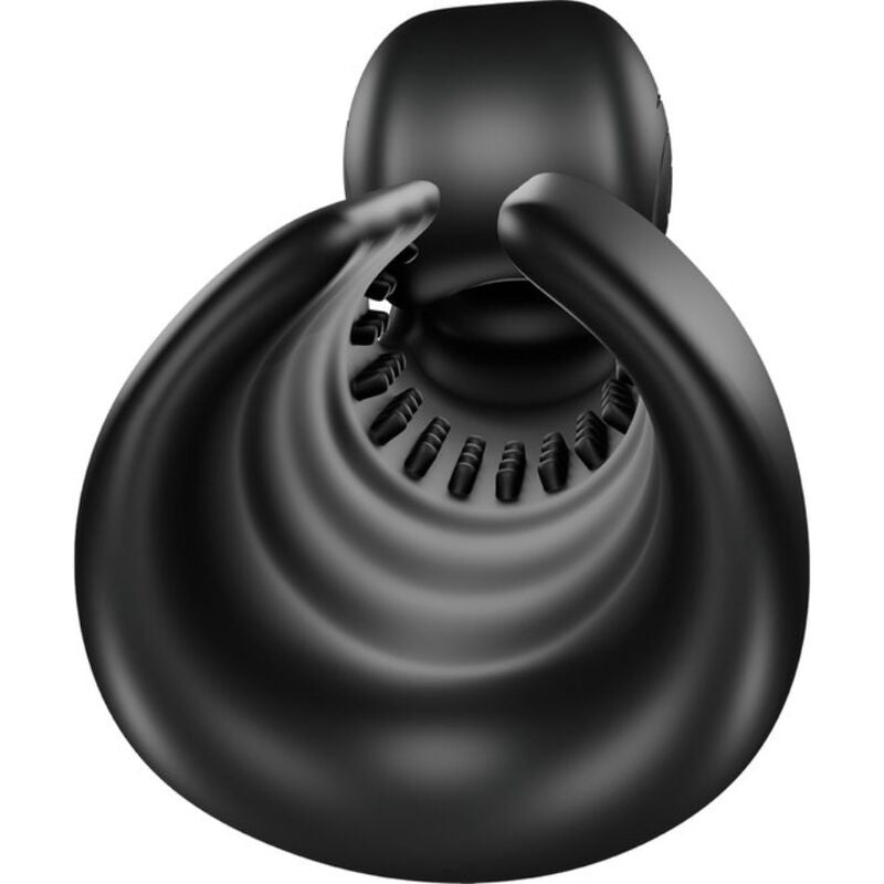 SNAIL VIBE - EVO PRO NĚJ PÁNSKÝ MASTURBÁTOR S VYSUVNÝM ROLÁČKEM, ČERNÁ