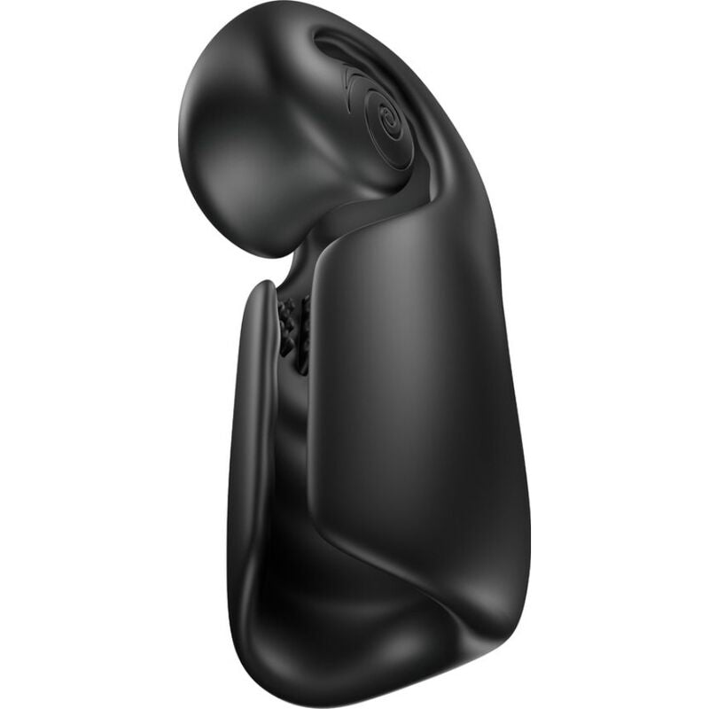 SNAIL VIBE - EVO PRO NĚJ PÁNSKÝ MASTURBÁTOR S VYSUVNÝM ROLÁČKEM, ČERNÁ