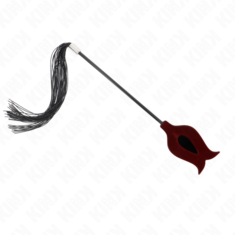 KINK - SILIKONOVÝ BIČ VE TVARU RŮŽE 45 CM