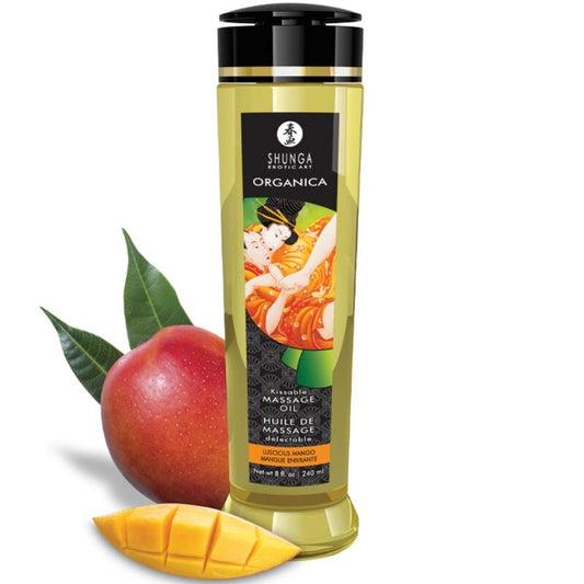SHUNGA - BIO MASÁŽNÍ OLEJ MANGO 240 ML