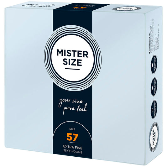 MISTER SIZE - VELIKOST KONDOMU L 57 MM (36 KS)