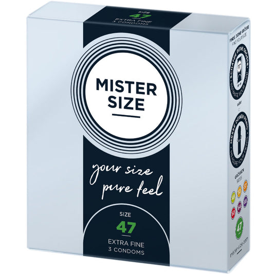 MISTER SIZE - KONDOMY VELIKOST XS 47 MM (3 KS)