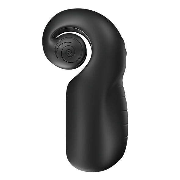SNAIL VIBE - EVO PRO NĚJ PÁNSKÝ MASTURBÁTOR S VYSUVNÝM ROLÁČKEM, ČERNÁ