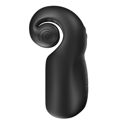 SNAIL VIBE - EVO PRO NĚJ PÁNSKÝ MASTURBÁTOR S VYSUVNÝM ROLÁČKEM, ČERNÁ