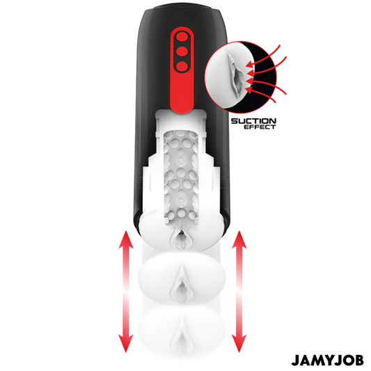 JAMYJOB - PHANTOM AUTOMATICKÝ VAGINOVÝ MASTURBÁTOR 5 REŽIMŮ SÁNÍ A TLAKU
