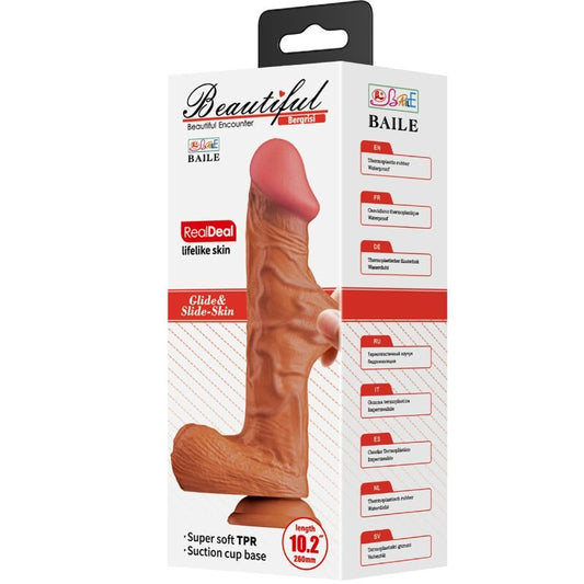 BAILE - BERGRISI REALISTICKÉ DILDO 26 CM Z TĚLA