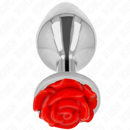 KINK - PLUG ANAL ROSE RED SIZE L