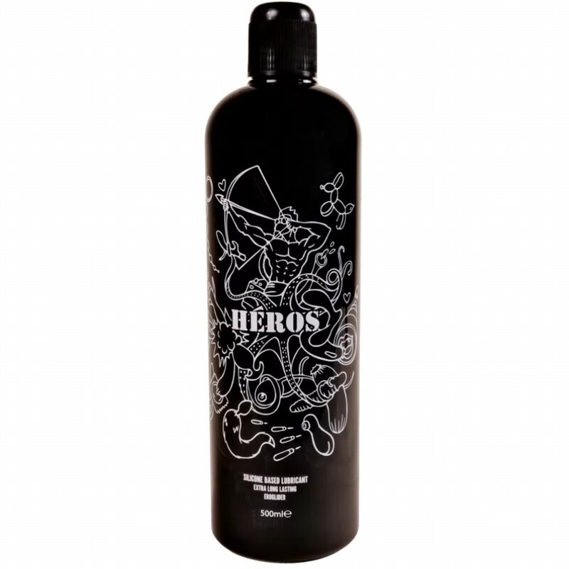 HEROS - SILIKONOVÝ KLIZEČ NA TĚLO 500 ML