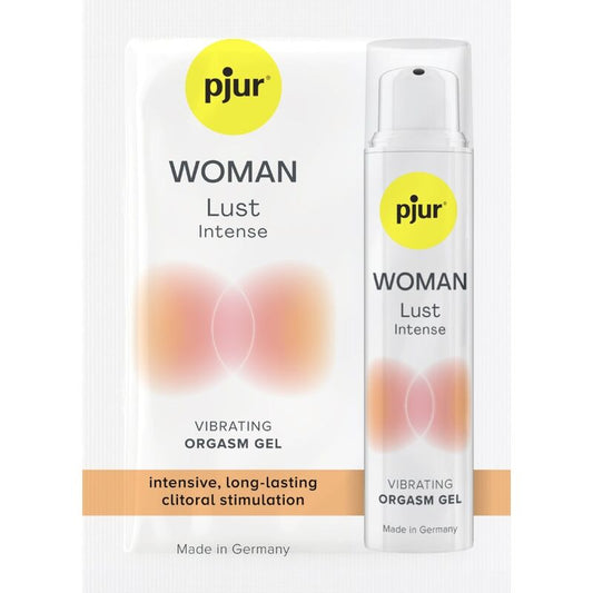 PJUR - WOMAN LUST INTENSE VIBRAČNÍ GEL JEDNODUCHÁ DÁVKA PRO ORGASMUS 1,5 ML