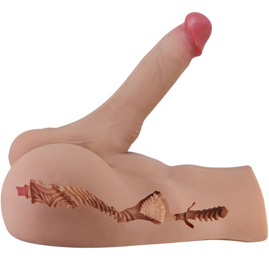 CRAZY BULL - REALISTICKÝ PŘÍRODNÍ MASTURBÁTOR S RHYNE BACK