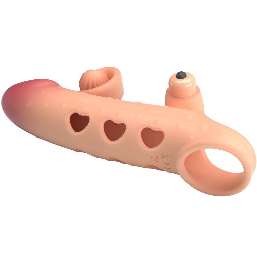 ROMANCE - VIBRATING PENIS SLEEVE NATURAL