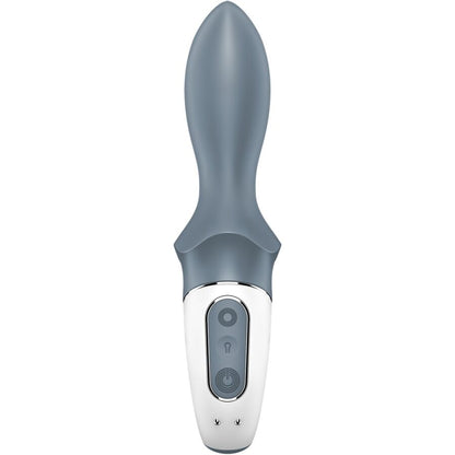 SATISFYER - AIR PUMP BOOTY 1 ANAL INFLATABLE VIBRATOR GREY