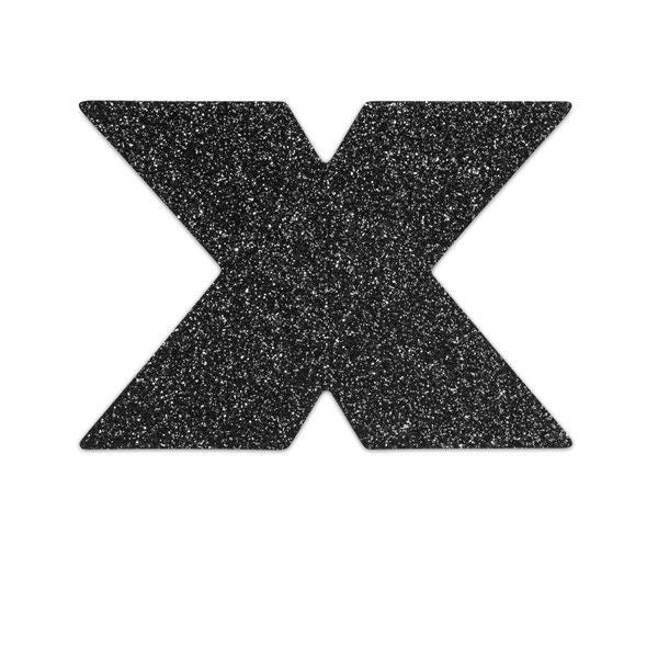 BIJOUX - INDISCRETS FLASH CROSS ČERNÉ ČERNICE NA VSUVKY