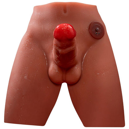 XISE - JASON REALISTIC DILDO MASTURBATOR WITH THRUSTING AND VIBRATION 17 CM