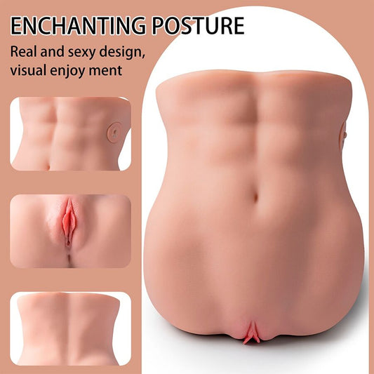 XTIS - LYDIA ŽENSKÝ VAGINOVÝ MASTURBÁTOR S TLAČNÝM VZOREM 25 CM