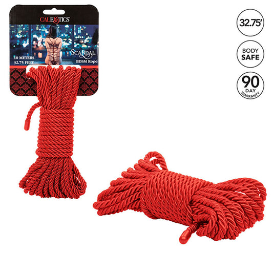 CALEXOTICS - BDSM LANO SCANDAL RED 10 M