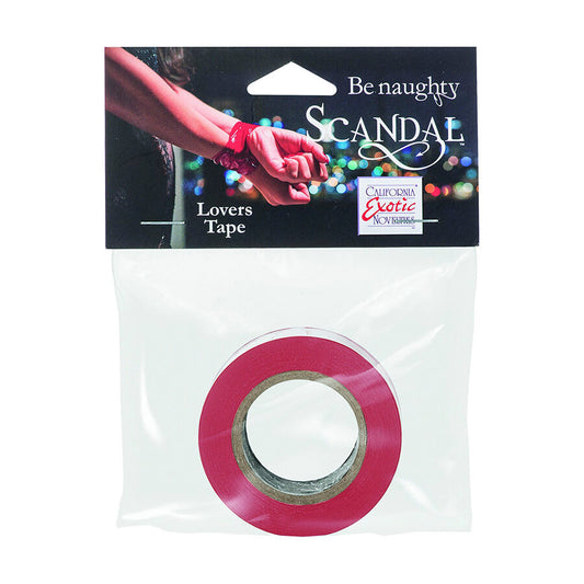 CALEXOTICS - SKANDÁLNÍ ČERVENÁ BONDÁŽOVÁ PÁSKA