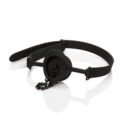 CALEXOTICS - SCANDAL GAG WITH BLACK SILICONE PLUG