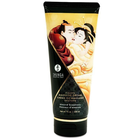 SHUNGA - SLADKÝ MANDLOVÝ MASÁŽNÍ KRÉM 200 ML