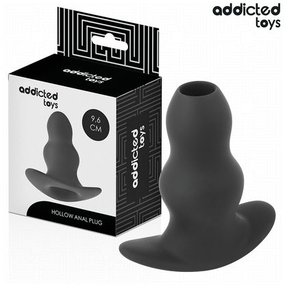 ADDICTED TOYS - HOLLOW ANAL PLUG SILICONE SIZE M 9.6 CM