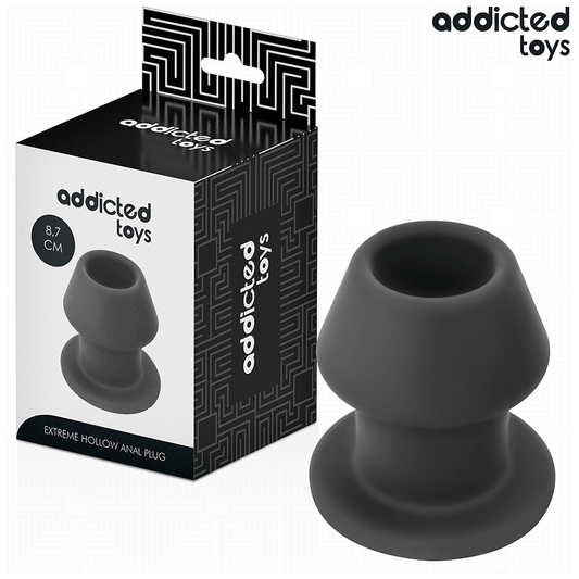 ADDICTED TOYS - EXTRÉMNÍ DUTÝ ANÁLNÍ KOlík, SILIKONOVÝ, VELIKOST M 8,7 CM