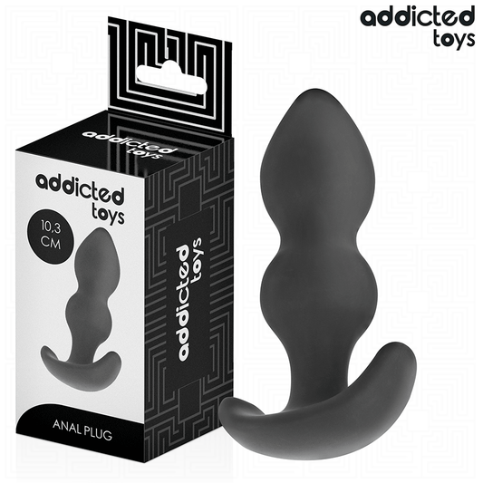 ADDICTED TOYS - SILIKONOVÝ ANÁLNÍ KOlík VELIKOST S 10,3 CM
