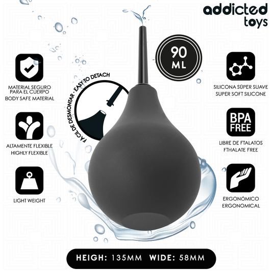 ADDICTED TOYS - CESTOVNÍ ANÁLNÍ ČISTIČ VELIKOST S 90 ML