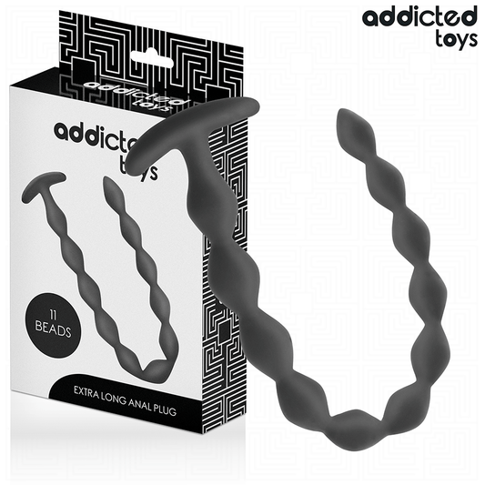 ADDICTED TOYS - EXTRA DLOUHÝ SILIKONOVÝ ANÁLNÍ KOLÍK