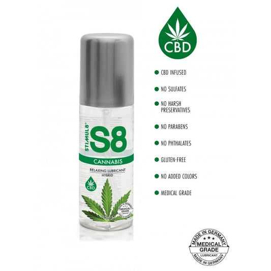 STIMUL8 - S8 CANNABIS HYBRIDNÍ LUBRIKANT 125 ML
