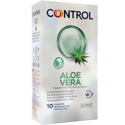 CONTROL - KONDOMY S ALOE VERA 10 KS