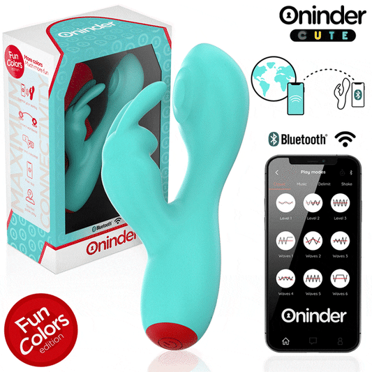 ONINDER CUTE - LOVE BUNNY G-SPOT KLITORÁLNÍ VIBRÁTOR - BEZPLATNÁ CELOSVĚTOVÁ APLIKACE