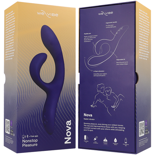 WE-VIBE - VIBRÁTOR NOVA 3 RABBIT, PŮLNOČNÍ MODRÁ