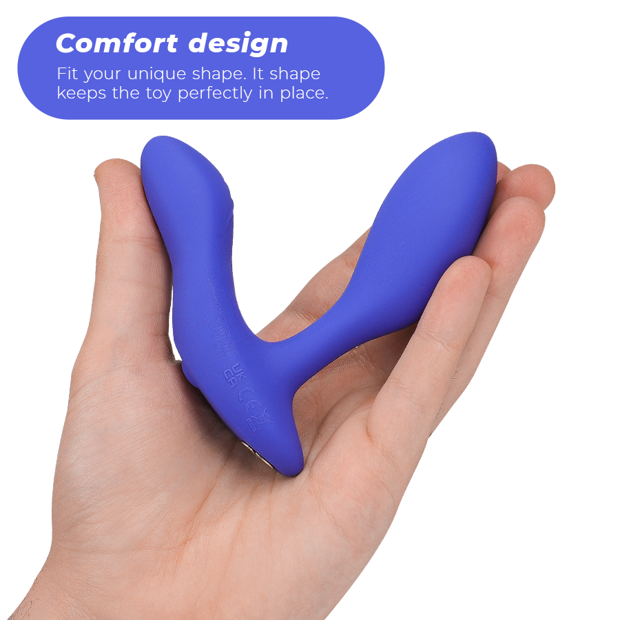 WE-VIBE - VECTOR+ BLUE PROSTATE MASSAGER