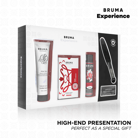 BRUMA XPERIENCE - SLADKÁ JAHODA VIBRO-ORGASMICKÁ SOUSTA PRO POKUŠENÍ