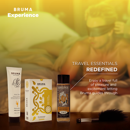 BRUMA XPERIENCE - SWEET PINA COLADA TEMPTATION PACK WITH ORGASM ENHANCER