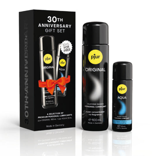 PJUR - SADA K 30. VÝROČÍ PJUR ORIGINAL 100 ML + PJUR AQUA 30 ML JAKO DÁREK