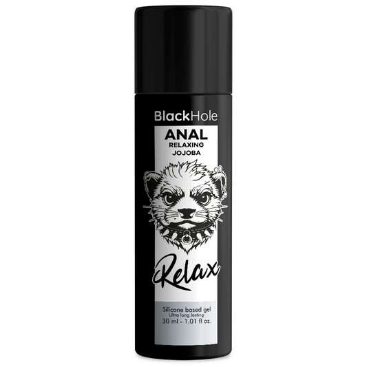 BLACK HOLE - ANÁLNÍ RELAXAČNÍ JOJOBOVÝ RELAXAČNÍ SILIKONOVÝ ZÁKLAD 30 ML