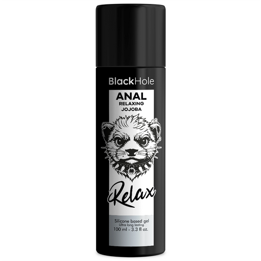 BLACK HOLE - ANÁLNÍ RELAXAČNÍ JOJOBOVÝ RELAXAČNÍ SILIKONOVÝ BÁZ 100 ML
