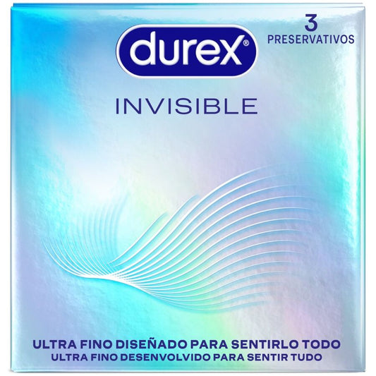 DUREX - ULTRA TENKÉ NEVIDITELNÉ KONDOMY 3 KS